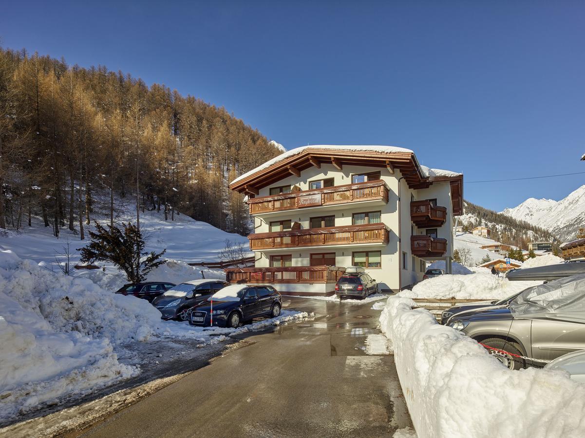 Appartement Gaestehaus Bergkristall Зельден Екстер'єр фото